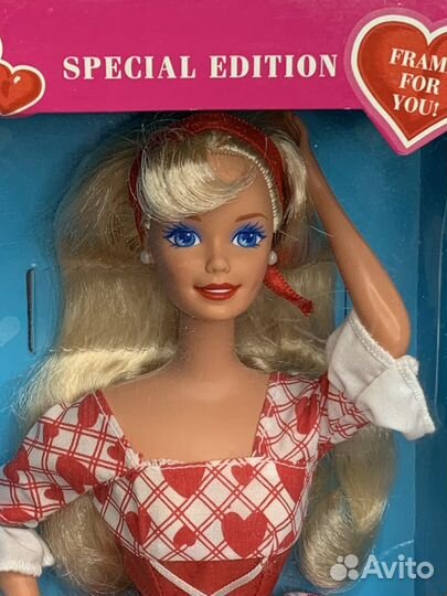 Barbie valentine sweetheart 1995 Малайзия барби