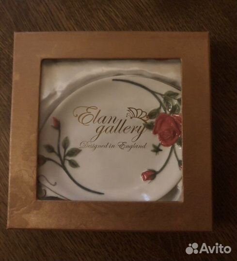 Тарелка под лимон и подставка под ложку