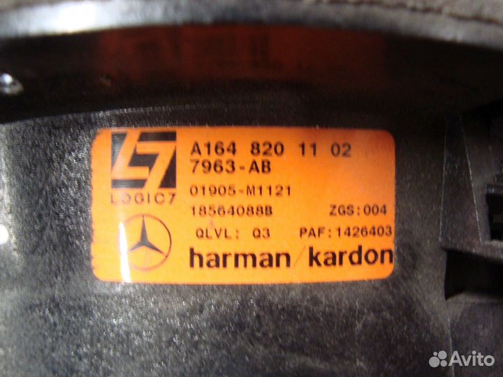 Динамик задний W164 A1648201102