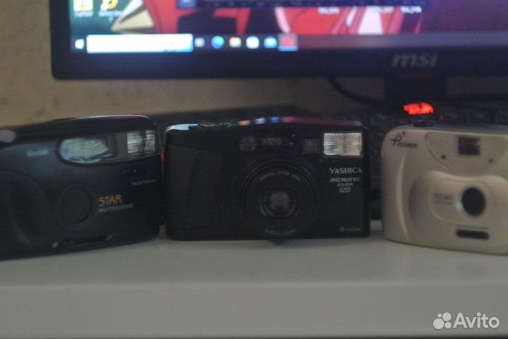 Пленочные фотоаппараты yashica,Kodak,Premier