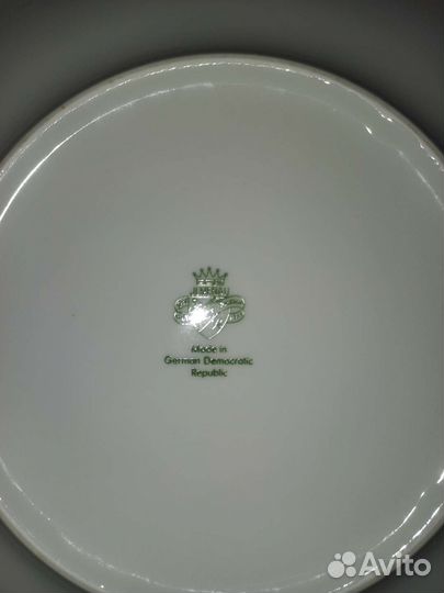 Чайно столовый сервиз гдр Jlmenau на 6 персон