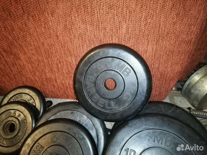 Штанга гриф блины