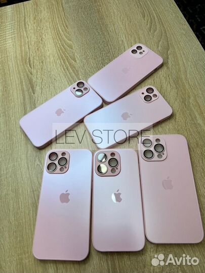 Чехол на iPhone 11/12/13/14/ Розовый Pink MagSafe