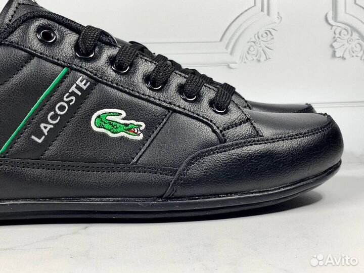 Кеды lacoste натуральная кожа