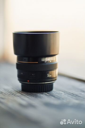 Объектив canon 50mm 1 4