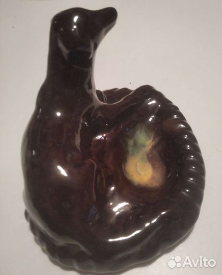 Пепельница СССР в виде собаки 1982г