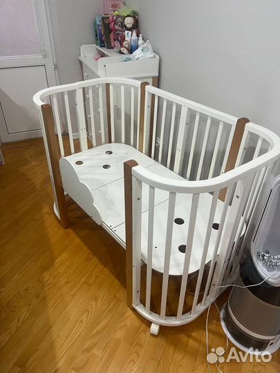 Детская кровать трансформер для новорожденных