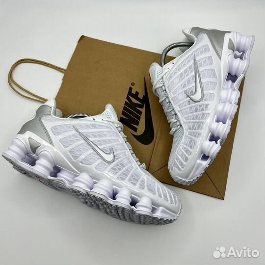 Nike shox tl white