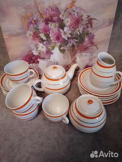 Сервиз чайный Радиоволны Добруш