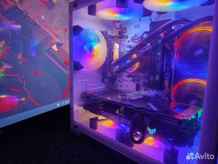 Игровой пк Ryzen 5600 RTX 3070 32GB