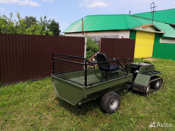 Мото буксировщик Бурлак-М гризли