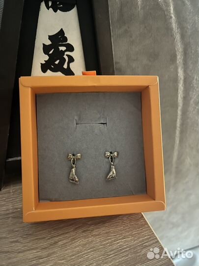 Серебряные серьги