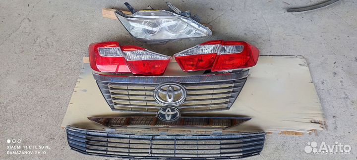 Фары и решётки на камри оригинал