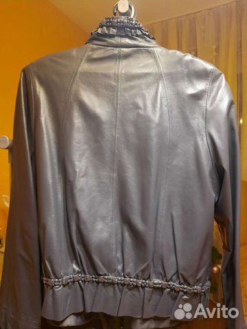 Куртка кожаная женская 48-50 размер