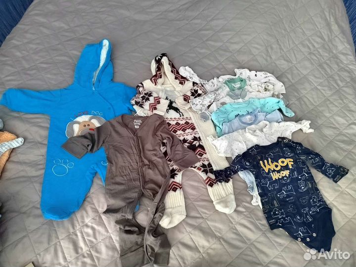 Пакет вещей для мальчика с 0-12 мес