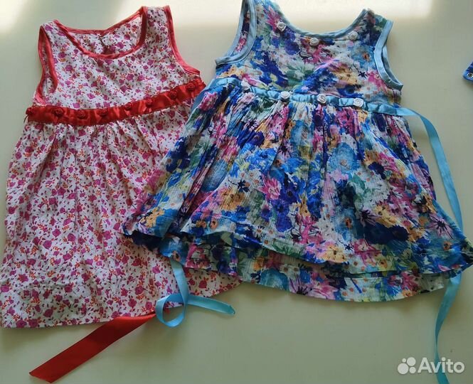 Вещи на девочку пакетом 80-86