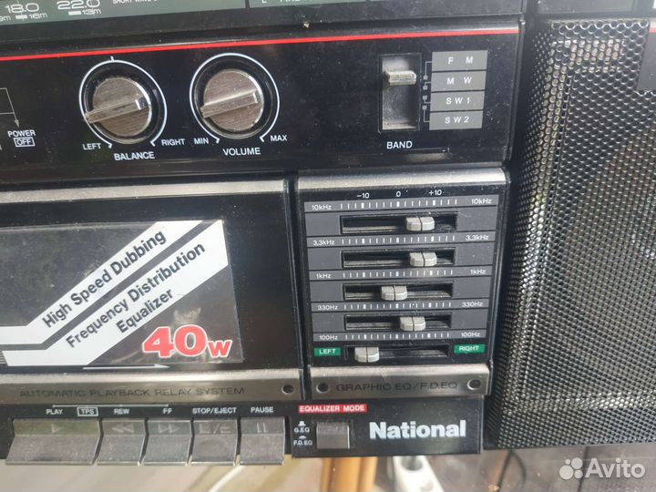 Магнитола national panasonic RW CW 30 F