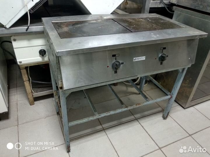 Плита электрическая двухконфорочная 380В