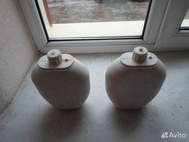 Фляжки пластиковые