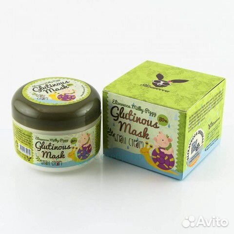 Ночная маска с муцином улитки Elizavecca glutinous