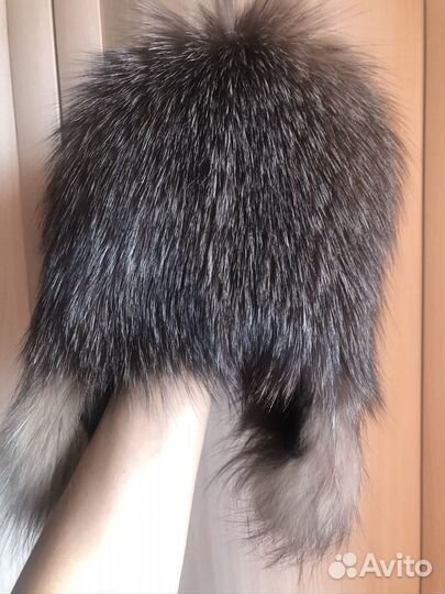 Шапка из чернобурки
