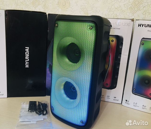 Колонка hyundai 40 Вт с радио, новая