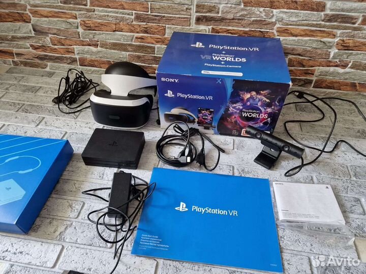 Ps4 шлем очки VR (ZVR2) 2я ревизия+камера V2