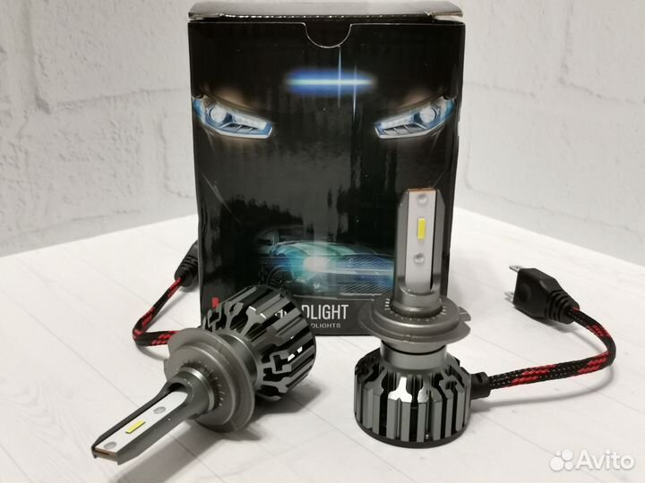 Светодиодные лампы H7 4500K / 6000K LED ZES