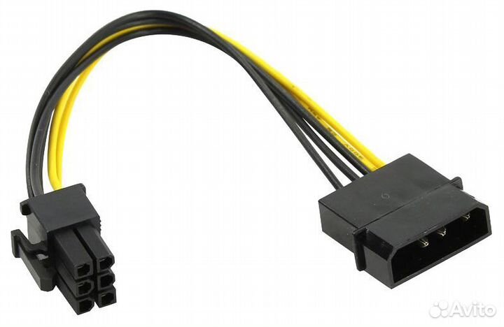 Переходники питания molex-pci / sata-pci