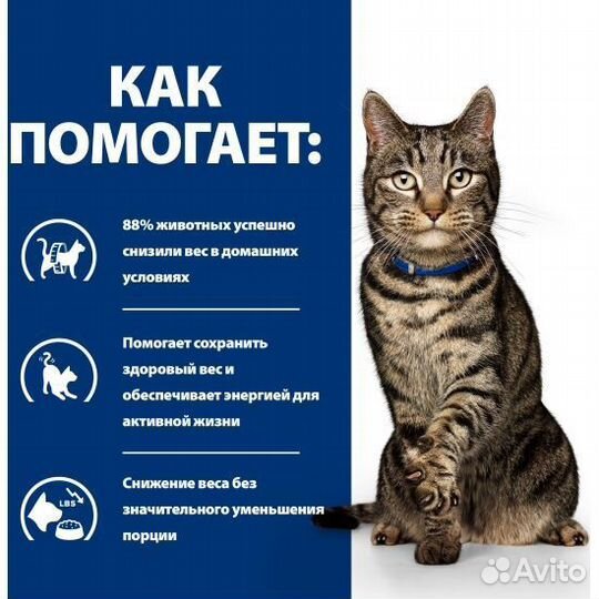 Hills Prescription Diet Сухой корм для кошек Metab