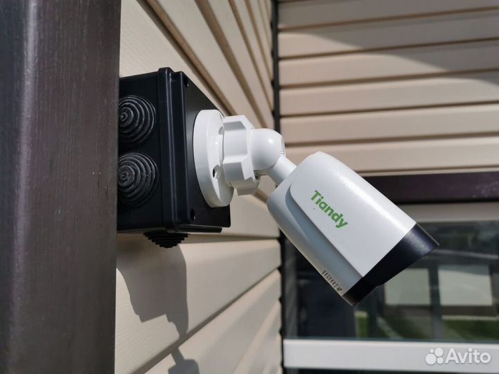 IP камера видеонаблюдения и монтаж