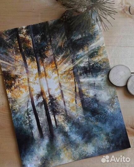 Интерьерная картина большая