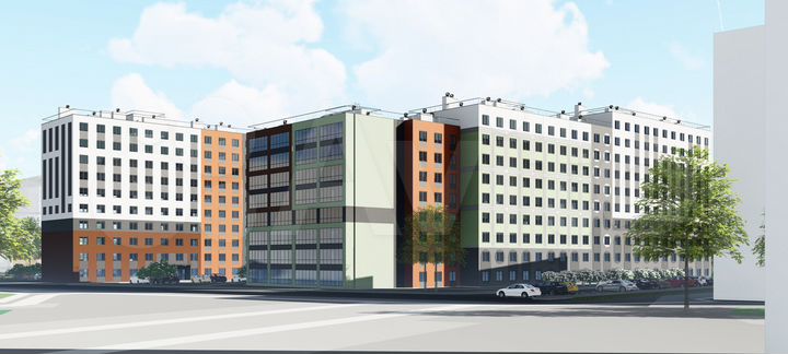 3-к. квартира, 62 м², 1/10 эт.