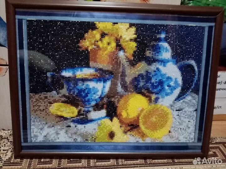 Алмазная мозаика, готовая