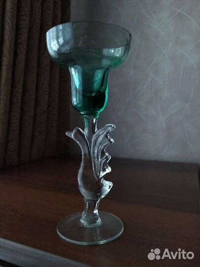 Хрустальные подсвечники 2 шт