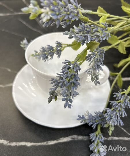 Чашка с блюдцем набор ARC france белый