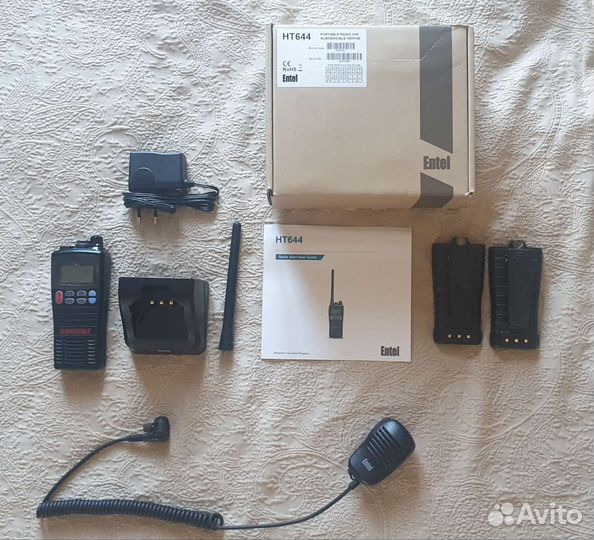 Портативная укв радиостанция entel HT-644