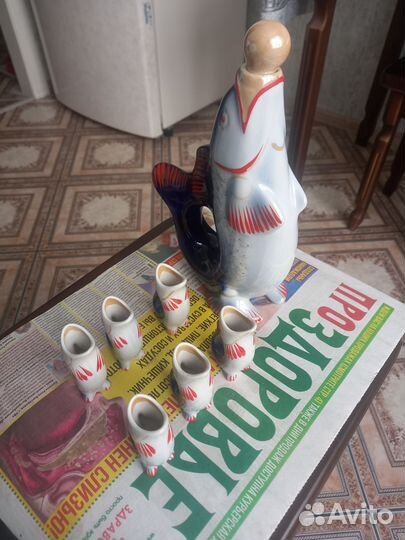 Штоф рыба с рыбками