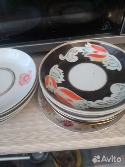 Чашки тарелочки