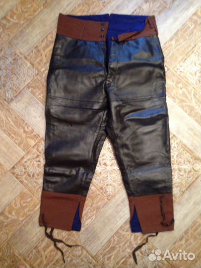 Лётные кожаные штаны 52 размер ввс СССР новые