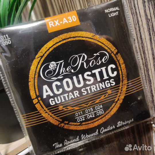 Струны для акустической гитары The Rose