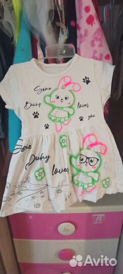 Одежда для девочки 2-3 лет