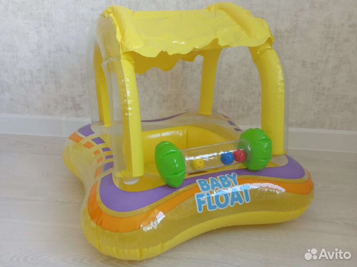 Надувной круг детский бассейн и нарукавники
