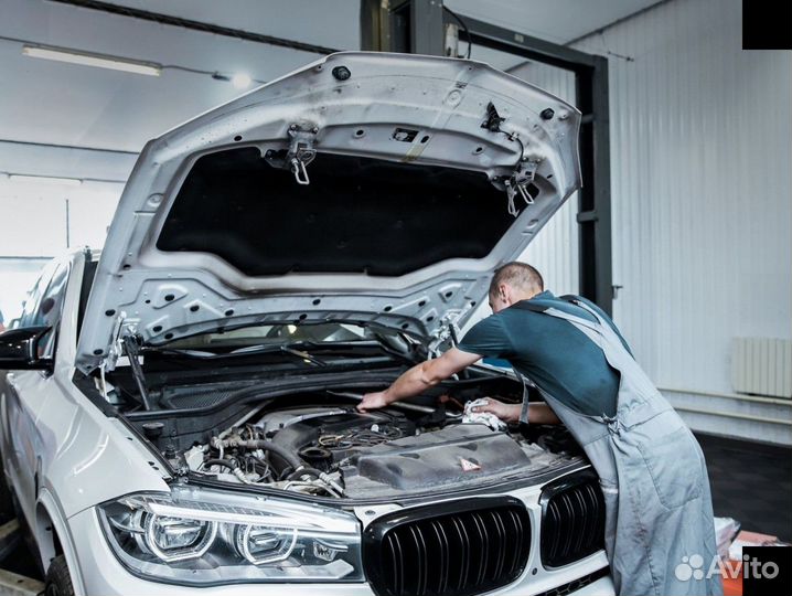 Сервис BMW Замена масла в переднем редукторе