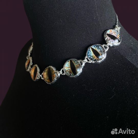 Колье ожерелье чокер y2k handmade