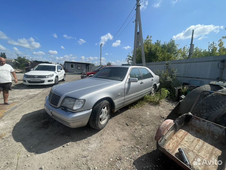 На запчасти Мерседес Бенс s500 1996 года