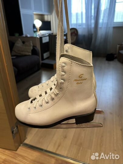 Фигурные коньки 31 размер montana gold