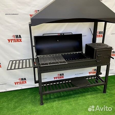 Мангал с куполом из стали 5мм