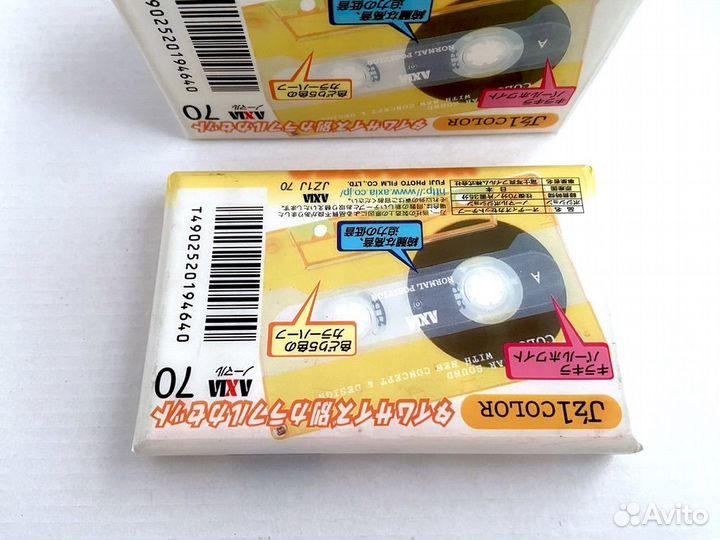 Кассета аудиокассета Axia (Fuji) J'z 1 70 - 2000 г