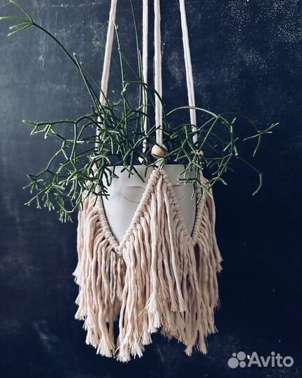 Кашпо подвесное для растения